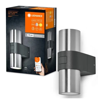 Ledvance - Lámpara LED RGB regulable para exteriores SMART+ ROTARY 2xLED/5W/230V IP44 Wi-Fi