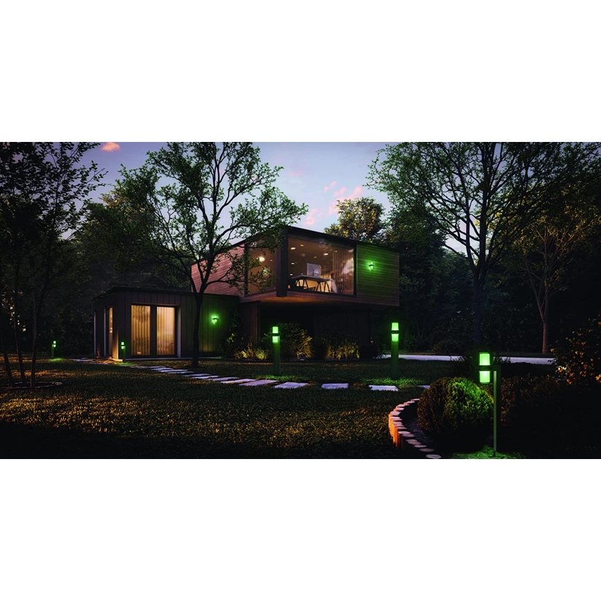 Ledvance - Aplique LED RGBW regulable para exteriores SMART+ FLARE 2xLED/7W/230V Wi-Fi IP44