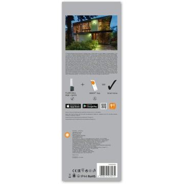 Ledvance - LED RGBW Aplique exterior SMART+ FLARE LED/7,5W/230V IP44 Wi-Fi