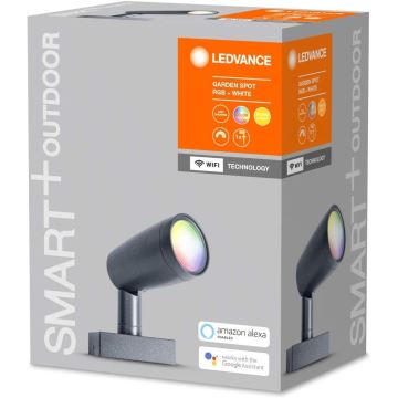 Ledvance - LED RGBW Lámpara exterior SMART+ SPOT LED/5W/230V IP65 Wi-Fi