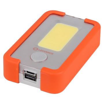 Ledvance - Linterna recargable LED con un power bank FLASHLIGHT LED/4W/5V 3000mAh IPX2