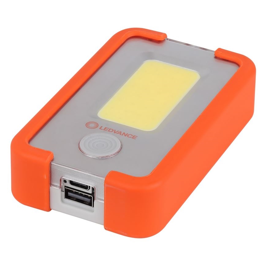 Ledvance - Linterna recargable LED con un power bank FLASHLIGHT LED/4W/5V 3000mAh IPX2