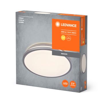 Ledvance - Plafón LED ORBIS DUBLIN LED/16W/230V diá. 29,5 cm