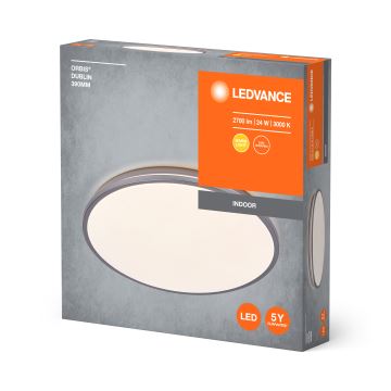 Ledvance - Plafón LED ORBIS DUBLIN LED/24W/230V diá. 39 cm