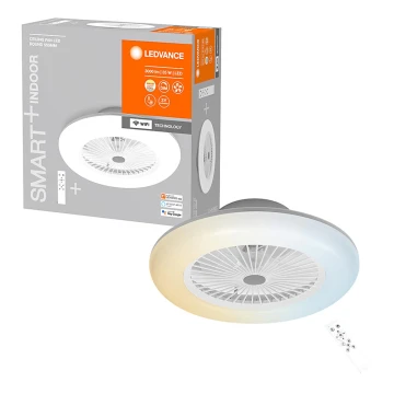 Ledvance - Plafón LED regulable con ventilador SMART+ LED/35W/230V Wi-Fi 3000-6500K + mando a distancia