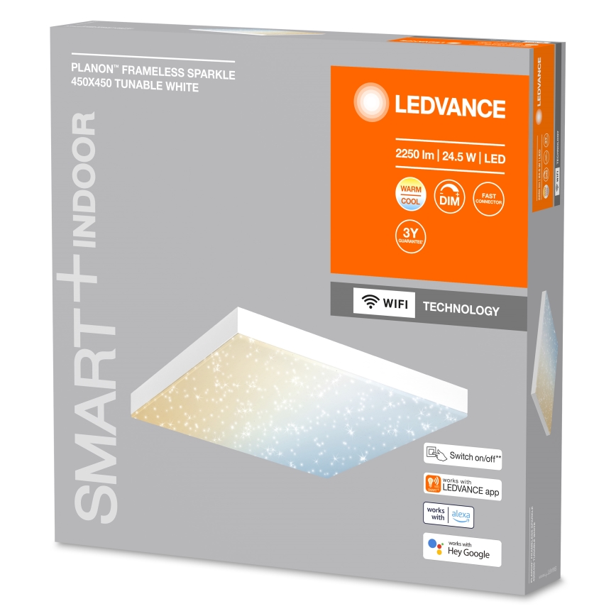 Ledvance -Plafón LED regulable SMART+ FRAMELESS LED/24,5W/230V 3000-6500K Wi-Fi