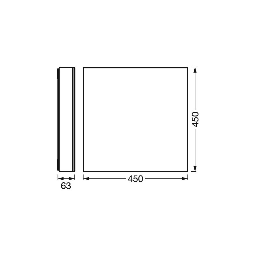 Ledvance -Plafón LED regulable SMART+ FRAMELESS LED/24,5W/230V 3000-6500K Wi-Fi