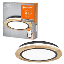 Ledvance - Plafón LED regulable SMART+ ORBIS WOOD LED/24W/230V 2700-6500K roble Wi-Fi
