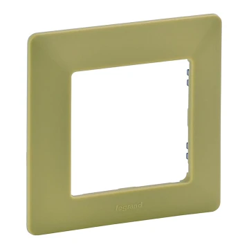 Legrand 754081 -Marco para interruptores VALENA LIFE 1P verde