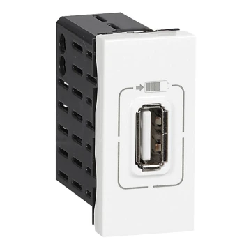 Legrand 77591 - Cargador MOSAIC USB 1M 5V/230V blanco