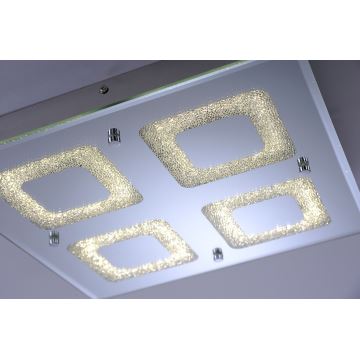 Leuchten Direkt 11572-17 - Plafón LED LISA LED/24W/230V