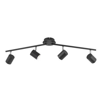 Leuchten Direkt 11944-13 - Foco LED TARIK 4xGU10/5W/230V antracita