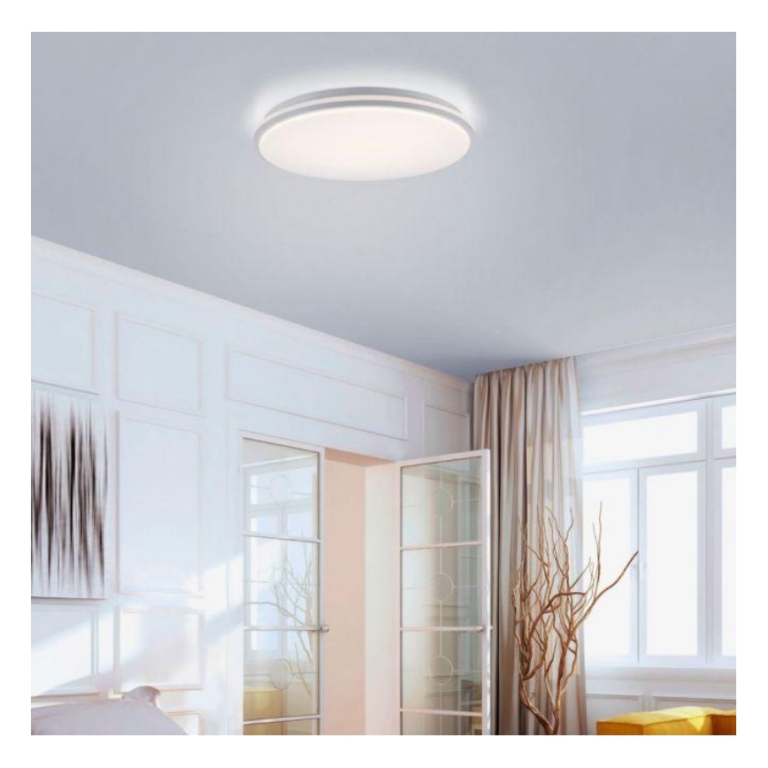 Leuchten Direkt 14209-16 - Plafón LED regulable COLIN LED/32,4W/230V