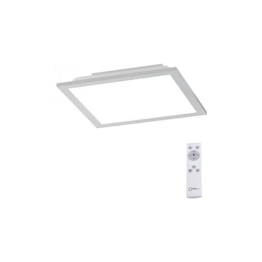 Leuchten Direkt 14754-21 - Plafón LED regulable FLAT LED/20W/230V 2700K-5000K + mando a distancia