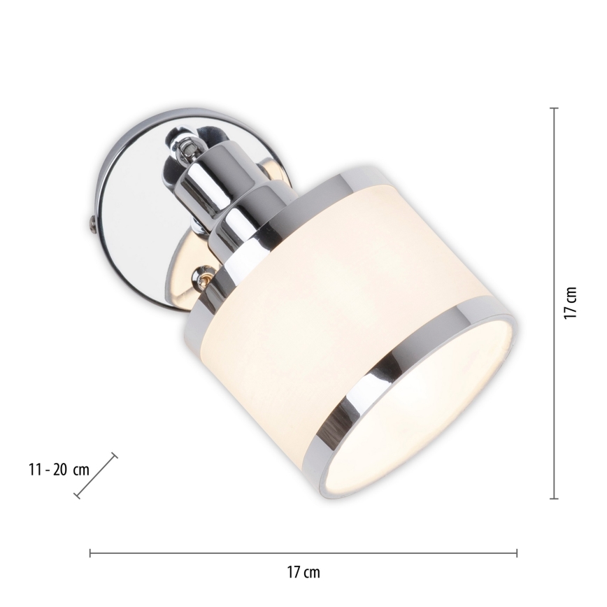 Leuchten Direkt 15371-17 - Foco de pared ACCOR 1xE14/25W/230V