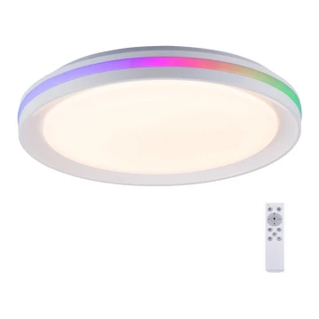 Leuchten Direkt 15544-16 - Plafón LED RGB regulable RIBBON LED/15W/230V