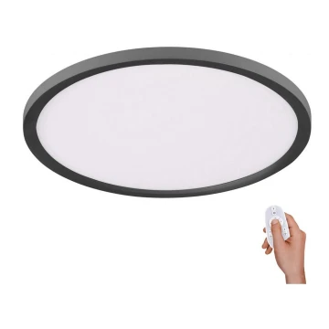 Leuchten Direkt 15571-18 - Plafón LED regulable FLAT LED/23,5W/230V 2700-5000K + mando a distancia