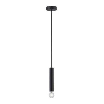 Leuchten Direkt 15617-18 - Lámpara colgante BRUNA 1xE27/60W/230V negro