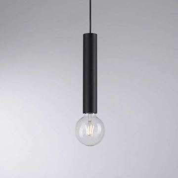 Leuchten Direkt 15618-18 - Lámpara colgante BRUNA 3xE27/60W/230V negro