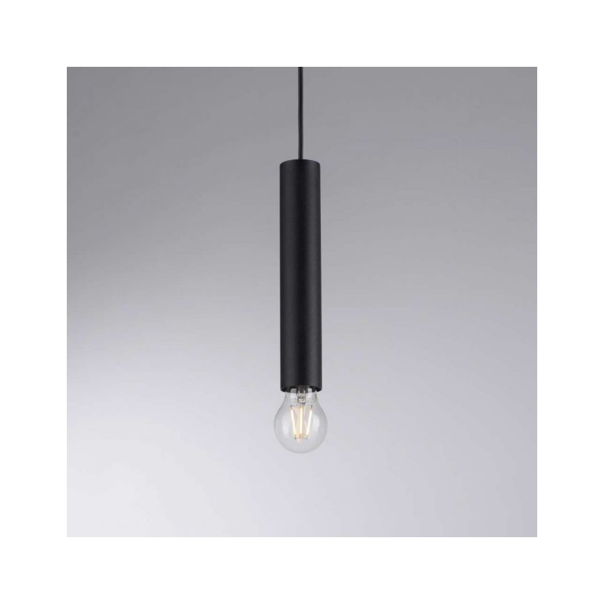 Leuchten Direkt 15618-18 - Lámpara colgante BRUNA 3xE27/60W/230V negro