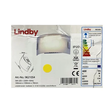 Lindby - Aplique LED GISELA LED/5W/230V