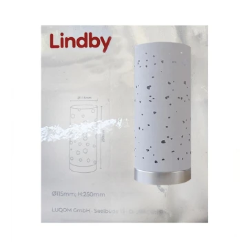 Lindby - Lámpara de mesa ALWINE 1xE27/10W/230V