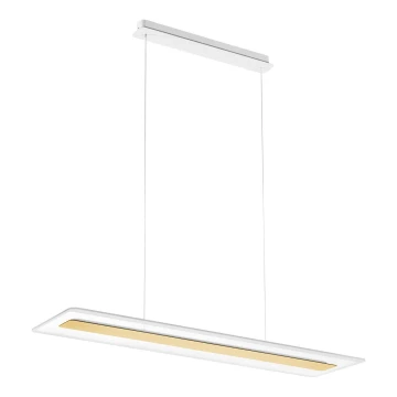 Linea Light 8939 - Lámpara de araña LED en ristra ANTILE LED/45W/230V CRI 90 blanco/dorado