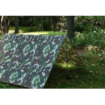 Lona 2x3 m PU 2000 mm camuflaje