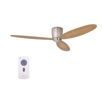 Lucci air 210519 - Ventilador de techo AIRFUSION RADAR cromo/madera + mando a distancia