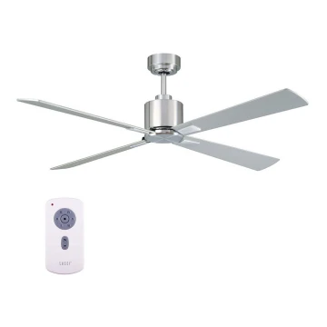 Lucci Air 210520 - Ventilador de techo AIRFUSION CLIMATE madera/cromo mate + control remoto