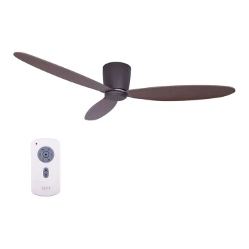 Lucci air 212883 - Ventilador de techo AIRFUSION RADAR madera/marrón + control remoto