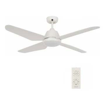 Lucci Air 212994 - Ventilador de techo LED ARIA LED/18W/230V blanco + mando a distancia