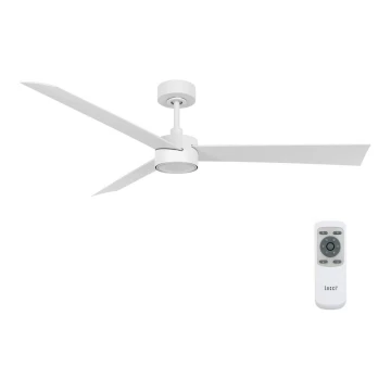 Lucci air 21610349- Ventilador de techo LED regulable CLIMATE 1xGX53/12W/230V blanco + mando a distancia