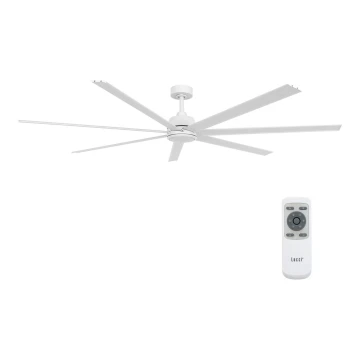 Lucci air 21610849 - Ventilador de techo regulable ATLANTA 1xGX53/12W/230V blanco + mando a distancia