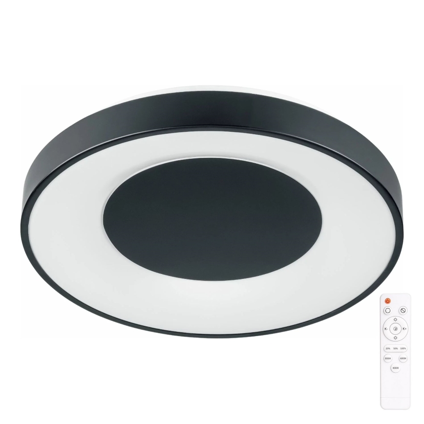 Luz de techo LED regulable para baño WITOLD LED/48W/230V 3000-6000K IP44 + control remoto