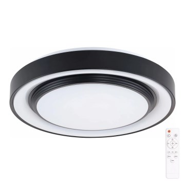 Luz de techo LED regulable para baño ZYGMUNT LED/48W/230V 3000-6000K IP44 + control remoto