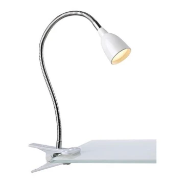 Markslöjd 106091 - Lámpara de mesa LED con clip TULIP LED/3W/230V blanco