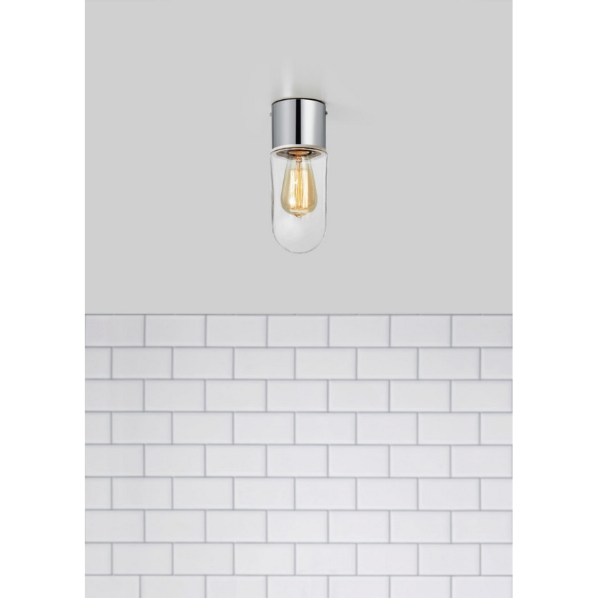 Markslöjd 107794 - Plafón de baño ZEN 1xE27/15W/230V IP44