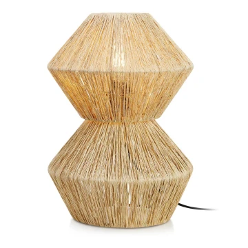 Markslöjd 107983 - Lámpara de mesa STRAW 1xE27/40W/230V