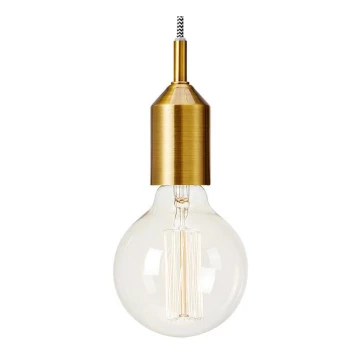 Markslöjd 108098 - Lámpara de araña de luces con cable BRONX 1xE27/60W/230V bronce