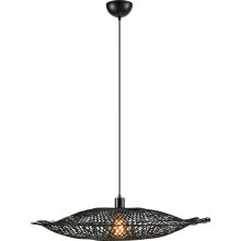 Markslöjd 108671 - Lámpara colgante KUMO 1xE27/40W/230V negro/bambú