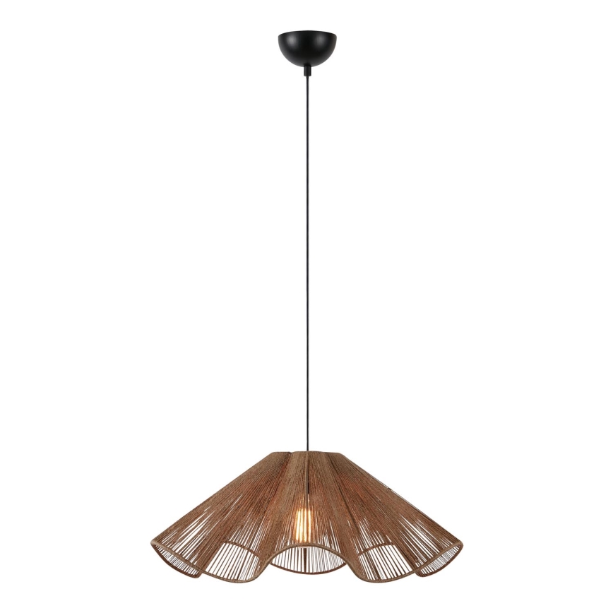 Markslöjd 108681 - Lámpara colgante NAMI 1xE27/40W/230V marrón