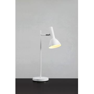 Markslöjd 108688 - Lámpara de mesa METRO 1xE27/40W/230V blanco