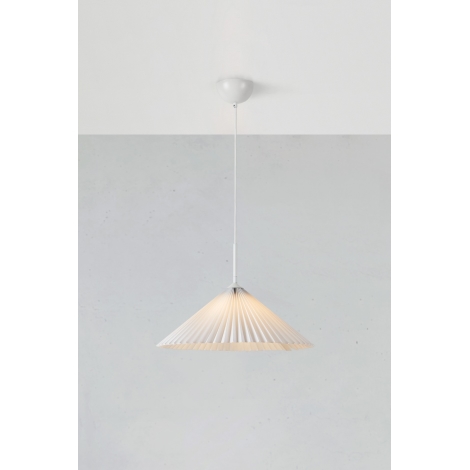 Markslöjd 108711 - Lámpara colgante PLISADO 1xE27/40W/230V diá. 50 cm blanco
