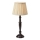 Markslöjd 108776 - Lámpara de mesa CHOCOLAT 1xE27/40W/230V marrón/beige