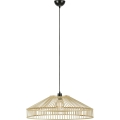 Markslöjd 108783 - Lámpara colgante TAPA 1xE27/40W/230V beige/bambú