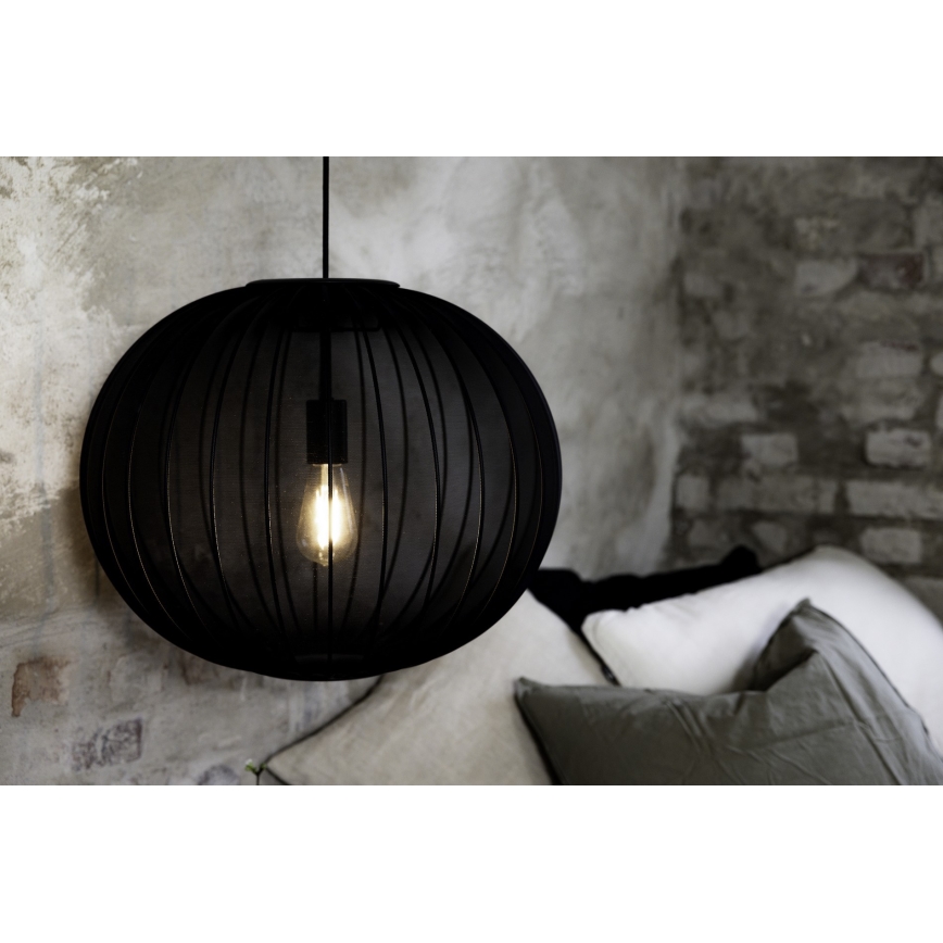 Markslöjd 108791 - Lámpara colgante FORENCE 1xE27/40W/230V diá. 50 cm negro