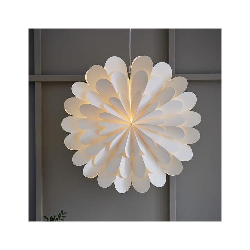 Markslöjd 705917 - Decoración de Navidad SOLINA 1xE14/25W/230V 63 cm naranja