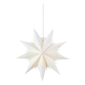 Markslöjd 706047 - Decoración de Navidad DORA 1xE14/25W/230V diámetro 45 cm blanco