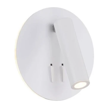 Maytoni C176-WL-01-6W-W - Foco LED de pared IOS LED/9W/230V blanco